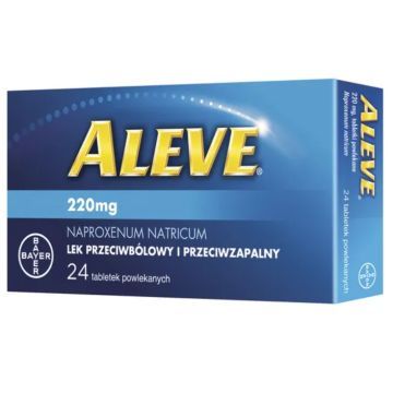 Aleve, 220 mg, tabletki powlekane, 24 szt.