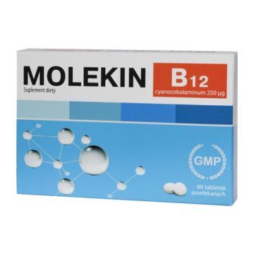 Molekin B12, tabl.powl., 60 szt