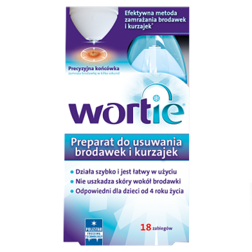 Wortie, preparat, do usuw.brodawek i kurzajek, 50 ml