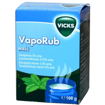 Vicks VapoRub, maść, 100 g (słoik)