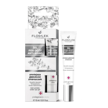 Flos-Lek Pharma, żel pod oczy anti-aging, 15 ml