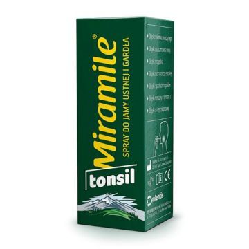 Miramile tonsil, spray do jamy ustnej i gardła, 30 ml