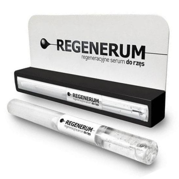 Regenerum, regeneracyjne serum do rzęs i brwi, 4 ml + 7 ml 