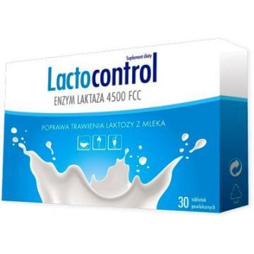 Lactocontrol, tabletki powlekane, 30 szt.