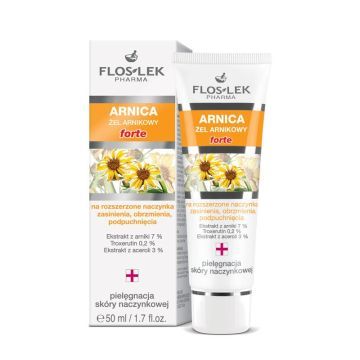 Flos-Lek Pharma Arnica, żel z arniką forte, 50 ml