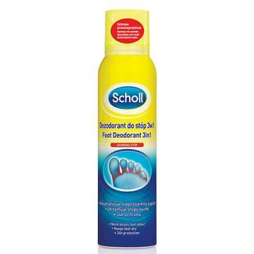 Scholl, dezodorant do stóp 3w1, 150 ml