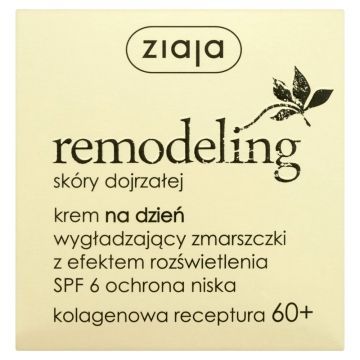 Ziaja Remodeling 60+, krem, wygladz.zmarszcz.,n/dzien, 50 ml