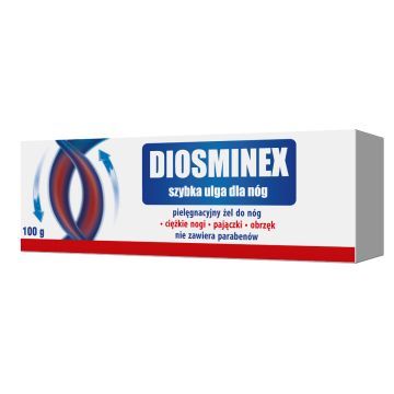 Diosminex szybka ulga dla nóg, żel, 100 g