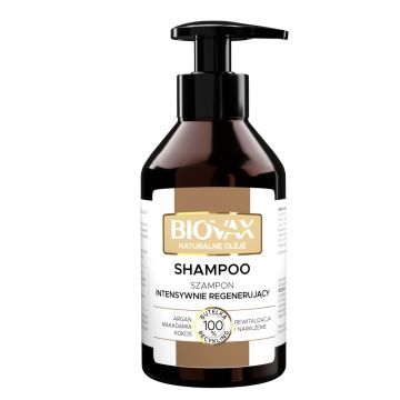 Biovax Argan,Makadamia,Kokos,szamp.,intens.regen,200 ml