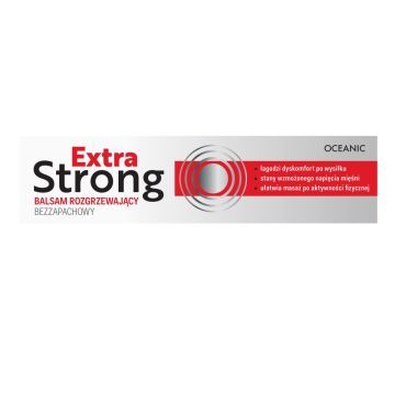 Extra Strong Balsam rozgrzewający Bezzapachowy, 40 g 