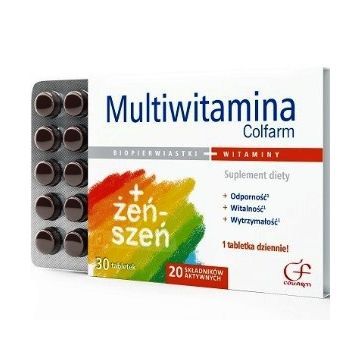 Max Multiwitamina Colfarm, tabletki, 30 szt.