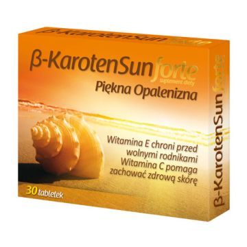 Starpharma, Beta-KarotenSun Forte, tabletki, 30 szt.