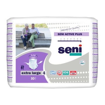 Seni Active Plus, majtki chłonne, rozmiar XL, 10 szt.