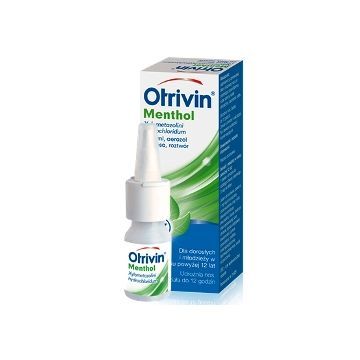 Otrivin Menthol, 1 mg/ml,aer.do nosa, 10 ml