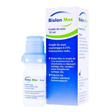 Biolan Max, krople do oczu, 10 ml