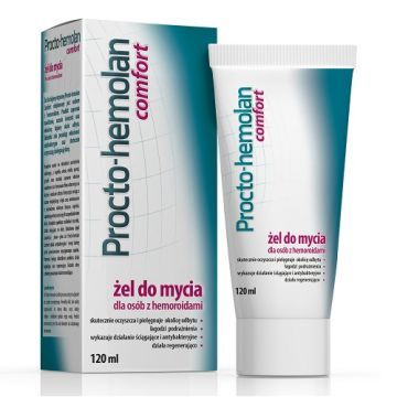 Procto-Hemolan Comfort, żel do mycia dla osób z hemoroidami, 120 ml