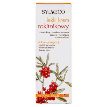 Sylveco,krem, rokitnikowy, lekki, 50 ml