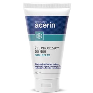 Acerin Cool Relax, chłodzący żel na opuchnięte i zmęczone nogi, 150 ml