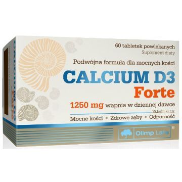 Olimp Calcium D3 Forte, tabletki powlekane, 60 szt.