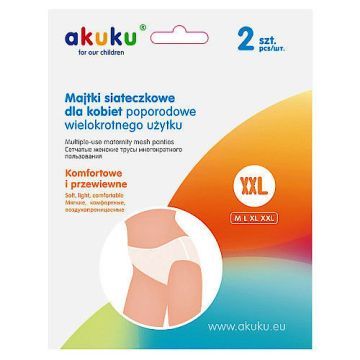 Akuku, majtki siatecz.wielokr.uzyt,r.XXL,A0236,(Albis),2szt