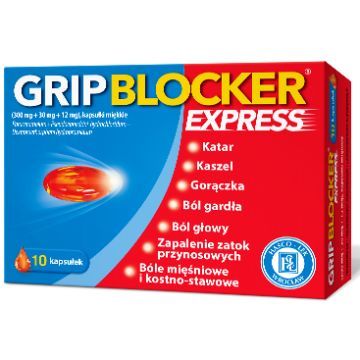 Gripblocker Express, kapsułki miękkie, 10 szt.