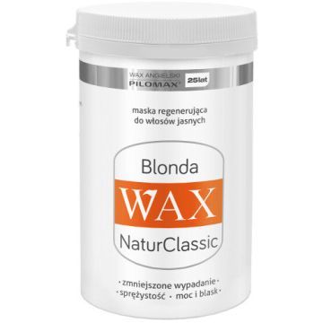 WAX ang PILOMAX NaturClassic Wax Blonda, maska do włosów zniszczonych i jasnych, 480 ml