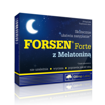 Olimp Forsen Forte z melatoniną, kapsułki, 30 szt.