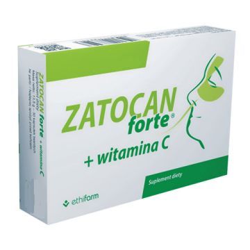 Zatocan Forte, kaps.twarde, + witamina C, 60 szt