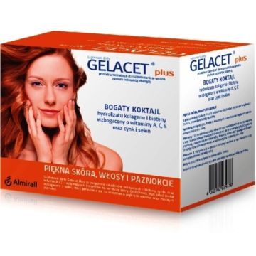 Gelacet Plus, proszek do rozpuszczania, saszetki, 21 szt.