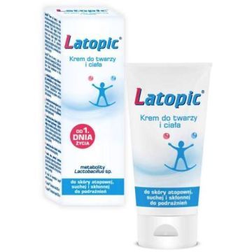 Latopic, krem do twarzy i ciała, 75 ml