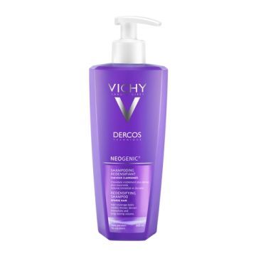 Vichy Dercos Neogenic, szampon przywracający włosom gęstość, 400 ml