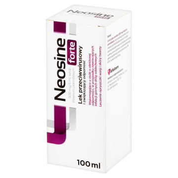 Neosine forte, 500 mg/5 ml, syrop, 100 ml