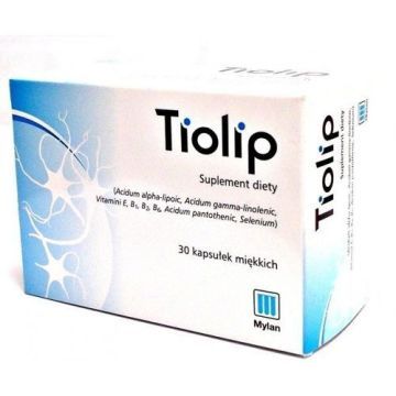 Tiolip, kapsułki miękkie, 30 szt. (EmergoPharm)