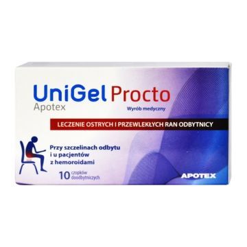 UniGel Procto, czopki, 10 szt.