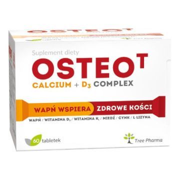 Osteo T Calcium + D3 Complex, tabl., 60 szt