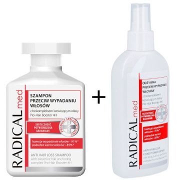 Zestaw Promocyjny Farmona Radical Med, szampon, 300 ml + odżywka w sprayu, 200 ml