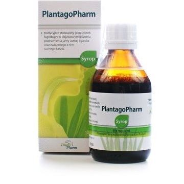 PlantagoPharm, 506 mg/5 ml, syrop, 100 ml