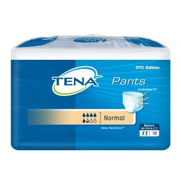 TENA Pants ProSkin Normal OTC Edition, majtki chłonne, rozmiar M, 10 szt.