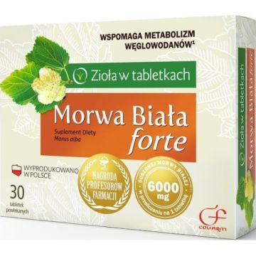 Morwa Biała Forte, tabletki, 30 szt.