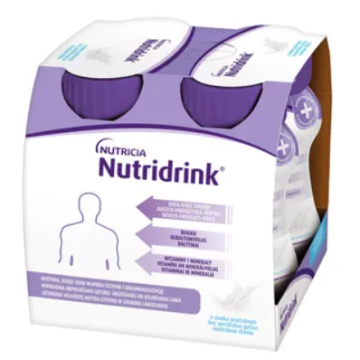 Nutridrink, smak neutralny, płyn,  4 x 125 ml