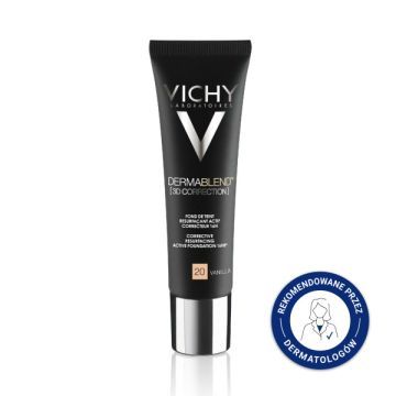 Vichy Dermablend,podkl.,koryg.,20 Vanilia,3D, 30 ml