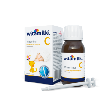 Witamilki Witamina C, krople, 60 ml (strzykawka dozująca)