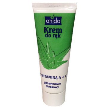 Anida, krem do rąk glicerynowo-aloesowy, 100 ml