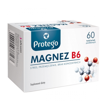 Protego Magnez B6, tabl.powl., 60 szt