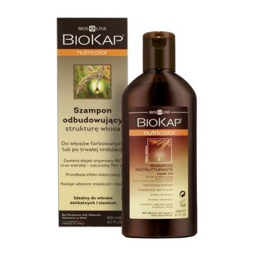 Biokap Nutricolor, szamp.,odbud.,wl.farb.,po ondul.,200 ml