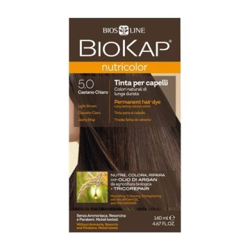 Biokap Nutricolor, farba,d/wl., 5.0,jasny braz, 140 ml