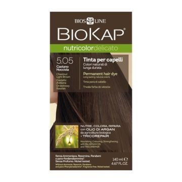Biokap Nutricolor Delic, farba,d/wl,5.05,orzech.kaszt.,140ml