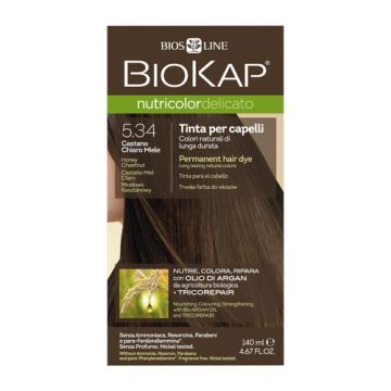 Biokap Nutricolor Delic, farba,d/wl,5.34,miod-kasztan,140ml