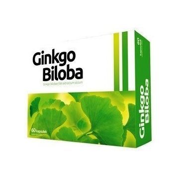 Ginkgo Biloba, kapsułki, 60 szt.