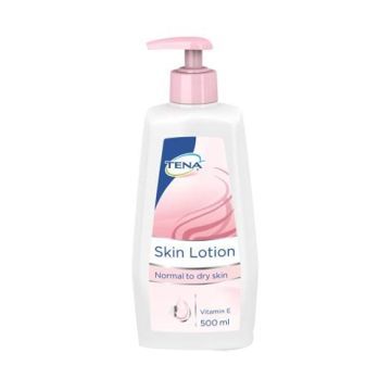 TENA Skin Lotion, mleczko do ciała z witaminą E, 500 ml